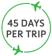 Frequent Traveller 45 Days