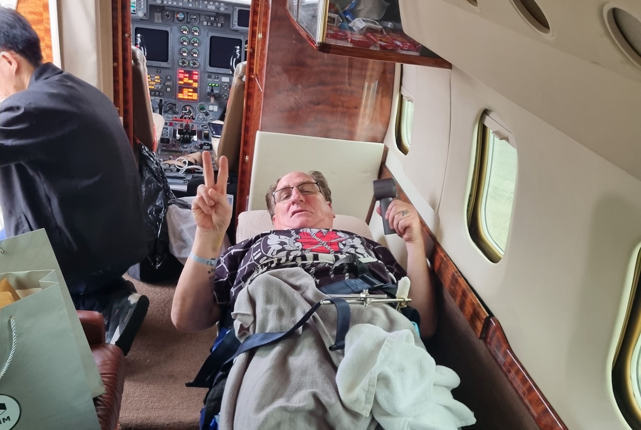 Ernie returning home