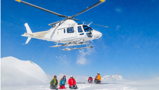 Heli Skiing 