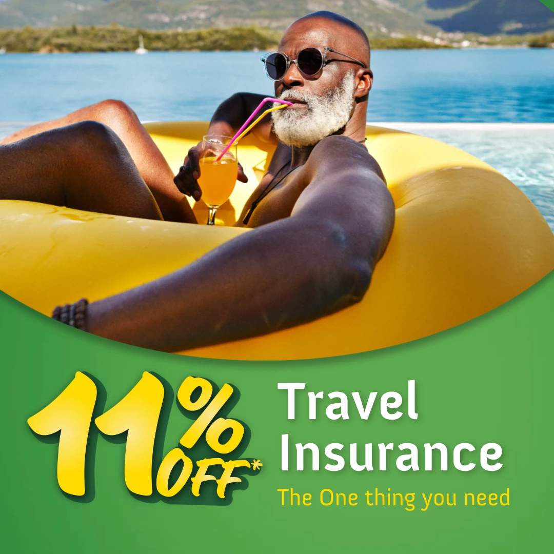 11% Off Travel Insurance. T&C's Apply.
