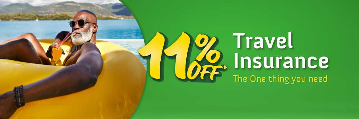 Travel insurance discount offer