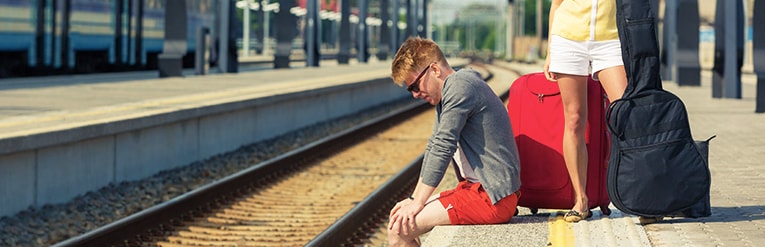 train station