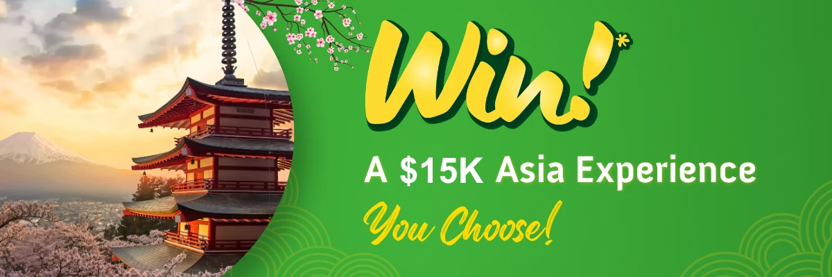 Asia - You Choose Giveaway
