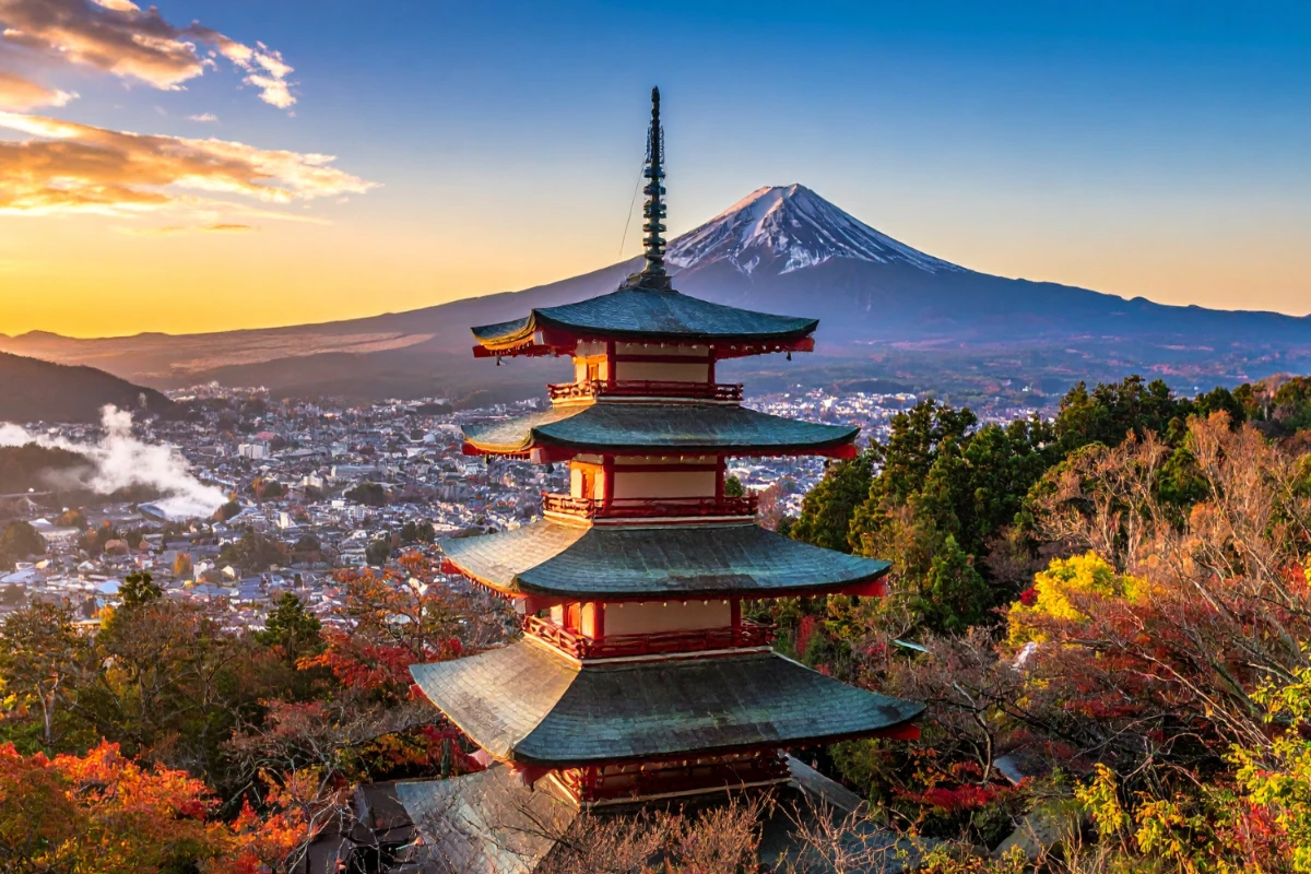 chureito pagoda japan