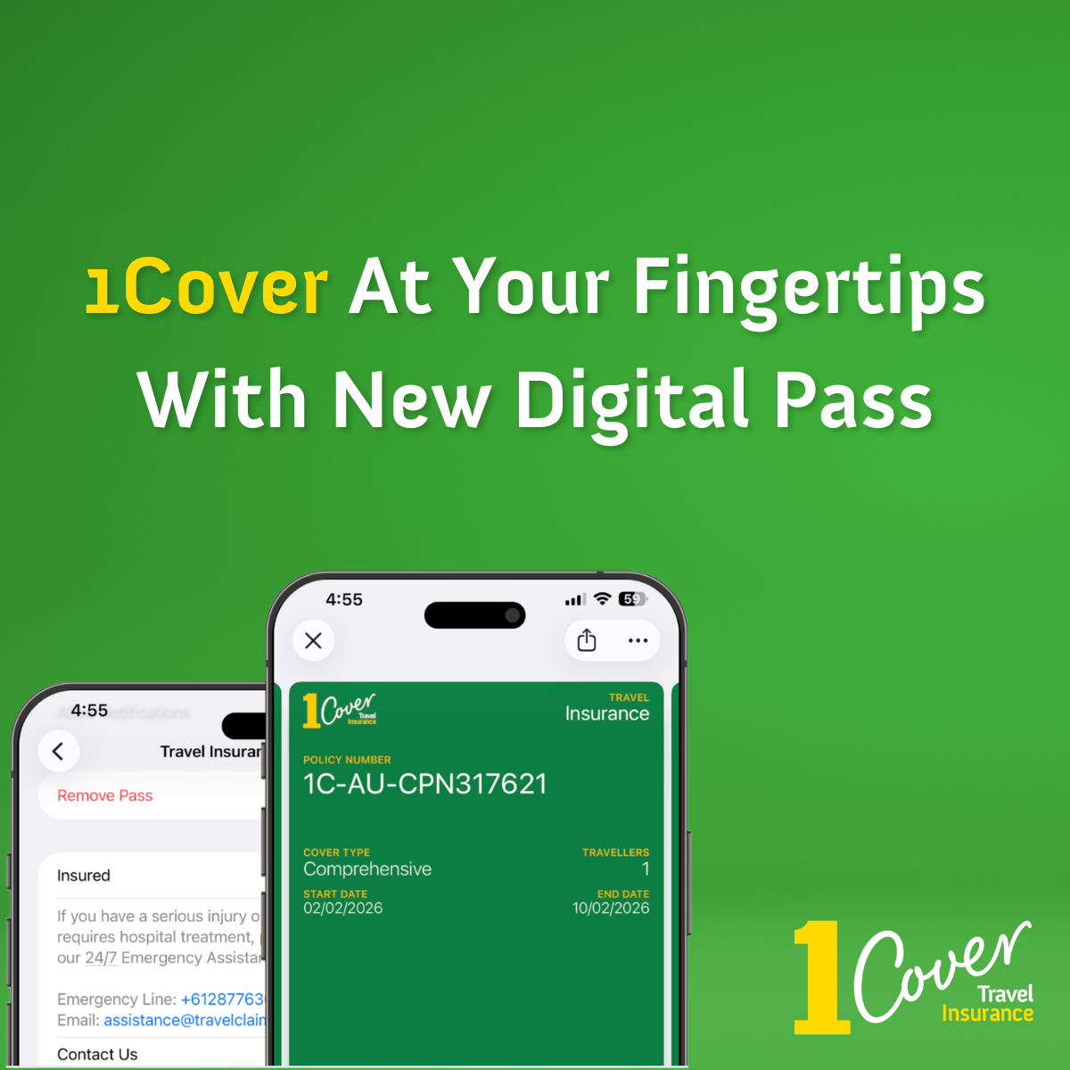 1Cover Launches Digital Wallet Pass For Swift Policy Access