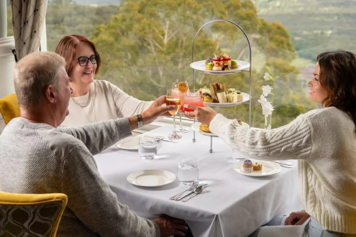 high tea at the hydro majestic blue mountains
