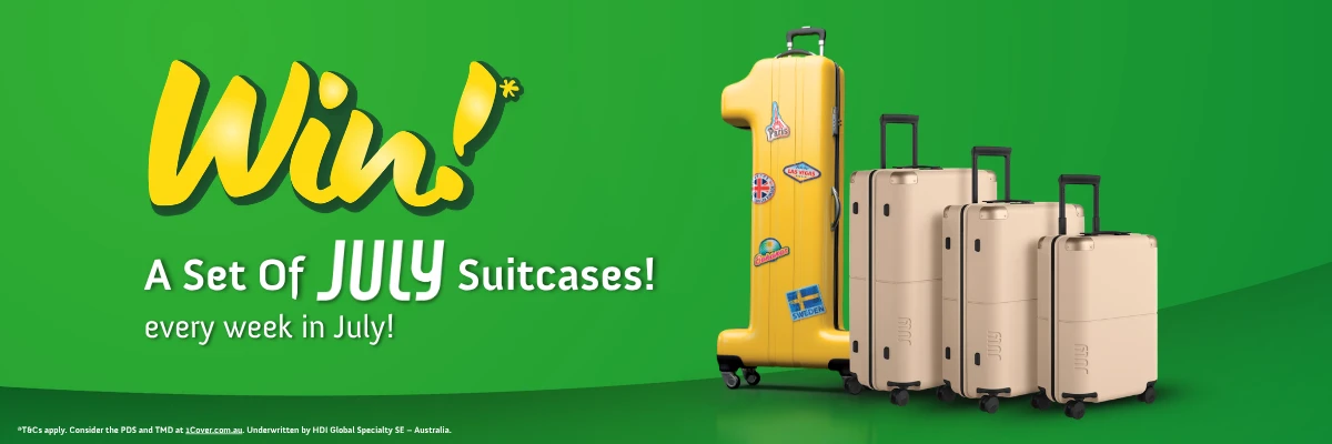 July Suitcases Summer Giveaway