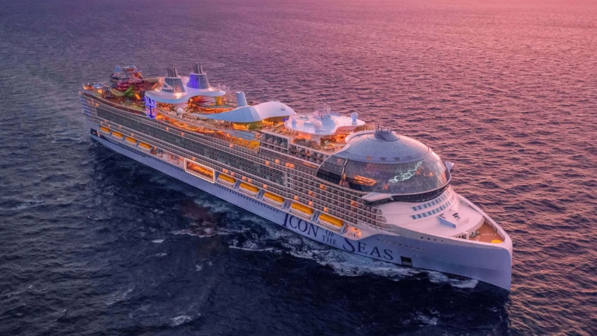 icon of the sea, the largest cruise ship in the world