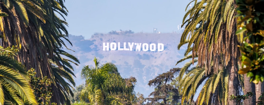 hollywood sign in la
