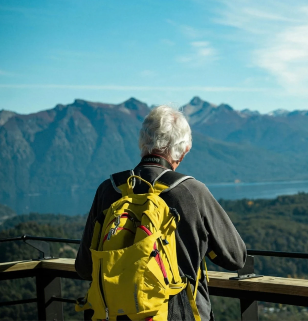 solo senior traveller