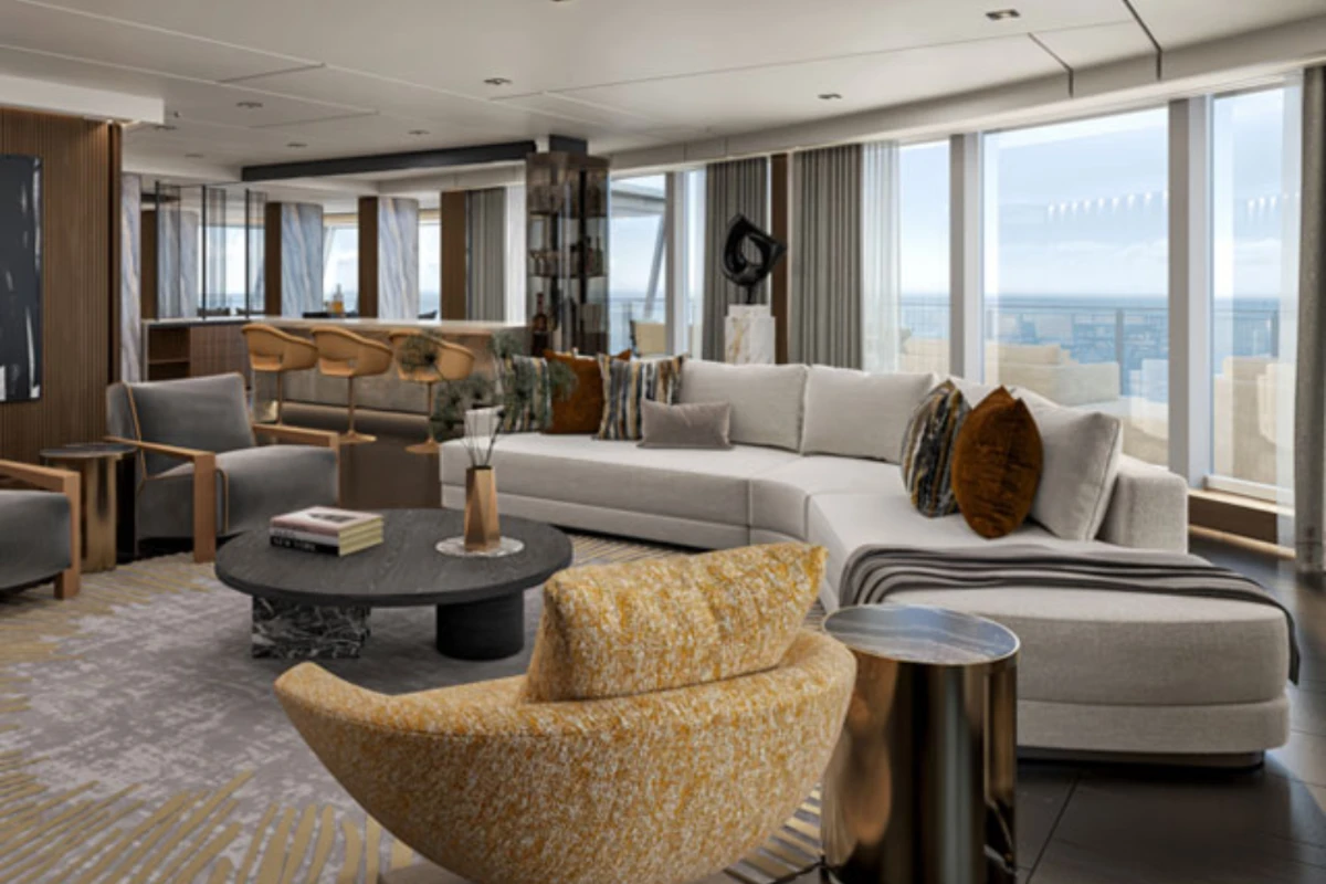 luxury cruise suite